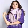 Silk & Acrylic Jacquard Scarf (12-BR010220-21.1)